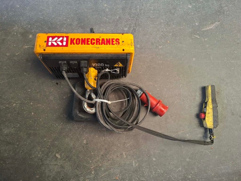 Takel Konecranes XN5 1 ton, Ophalen