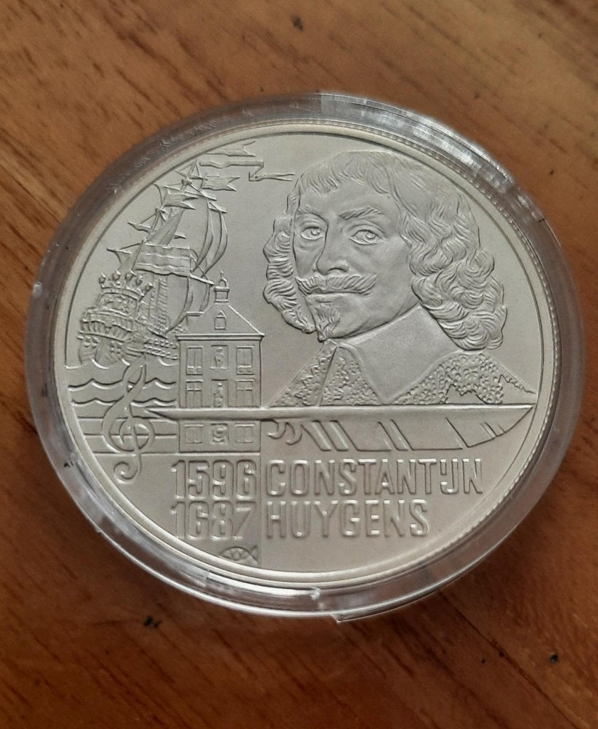 20 Euro Constantijn Huygens, Timbres & Monnaies, Enlèvement ou Envoi, Argent