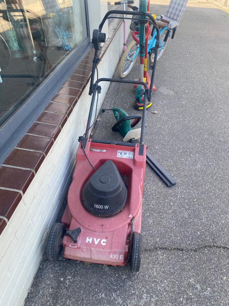Elektrische grasmaaier HVC 430 E – getest en werkend, Tuin en Terras, Ophalen, Zo goed als nieuw