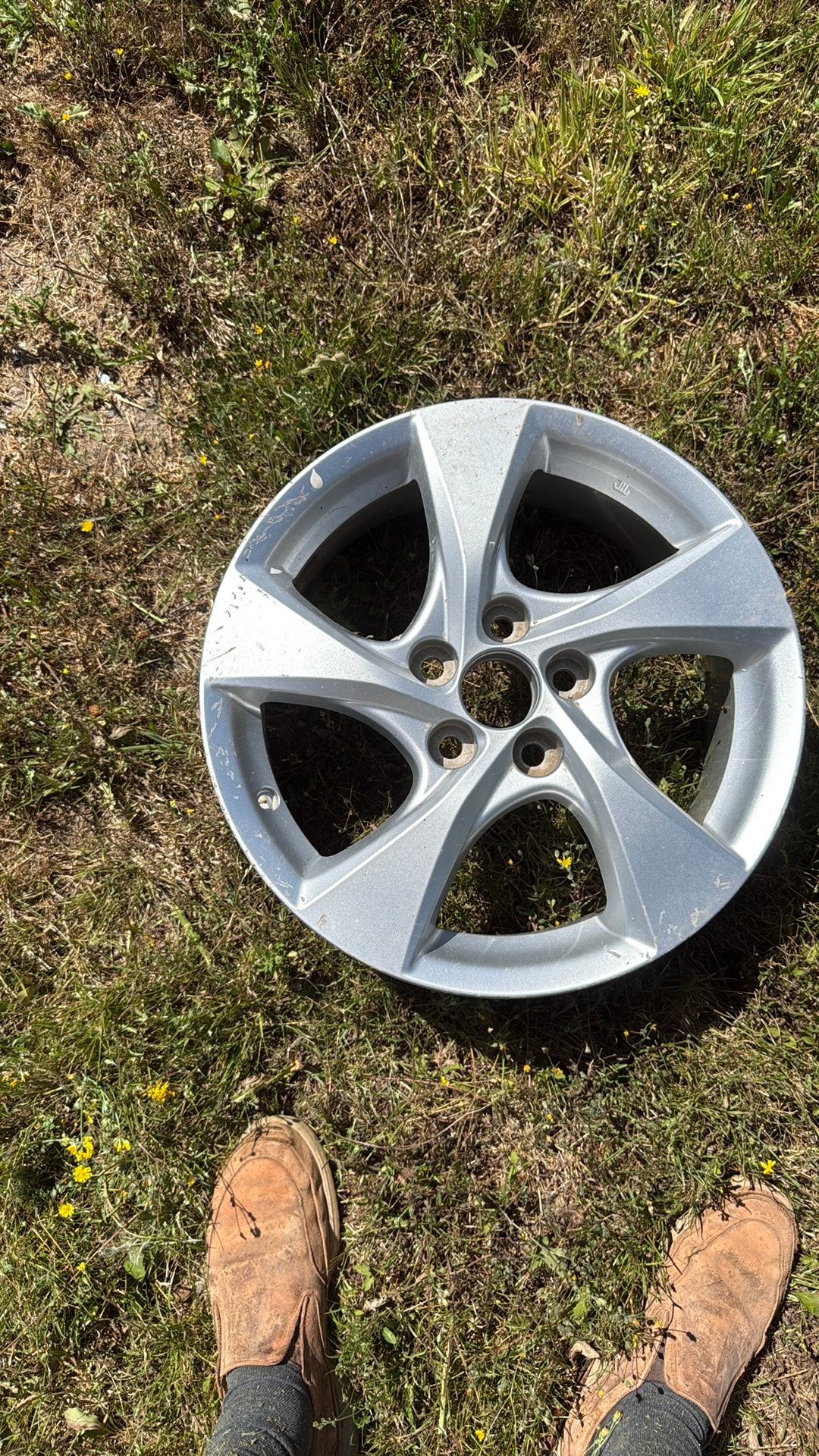 Set jantes Toyota, Enlèvement