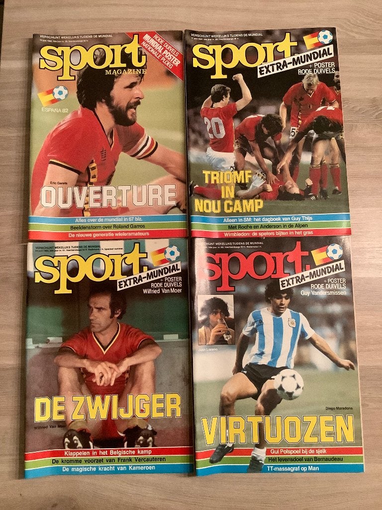 Sport Magazines - Mundial 1982 Espana, Boeken, Sportboeken, Ophalen of Verzenden, Balsport, Sport Magazine, Zo goed als nieuw