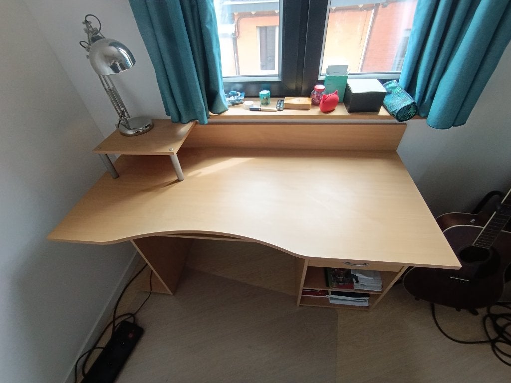 Bureau Ikea 120x80x90 cm, Huis en Inrichting, Bureaus, Ophalen, Gebruikt, 120 cm, Scandinavisch