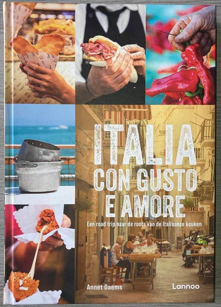 Annet Daems - Italia con gusto e amore, Boeken, Ophalen of Verzenden, Annet Daems, Italië