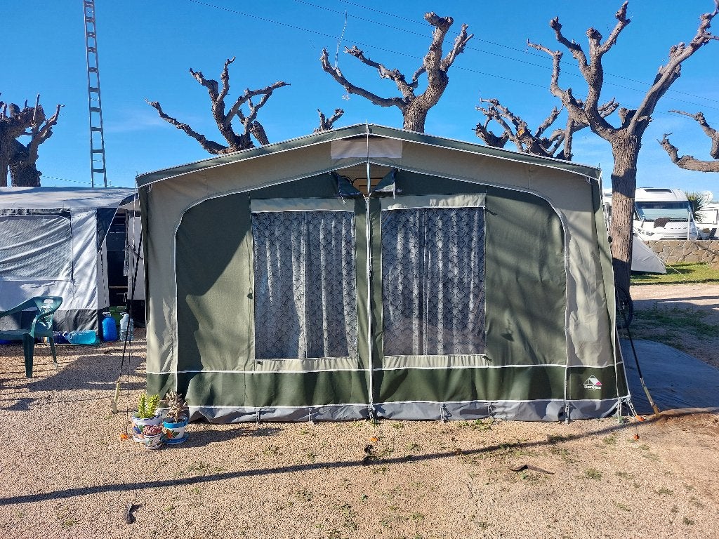Voortent Dorema, Caravanes & Camping, Auvents, Enlèvement, Comme neuf, Ten Cate All Season 240g/m2, Dorema