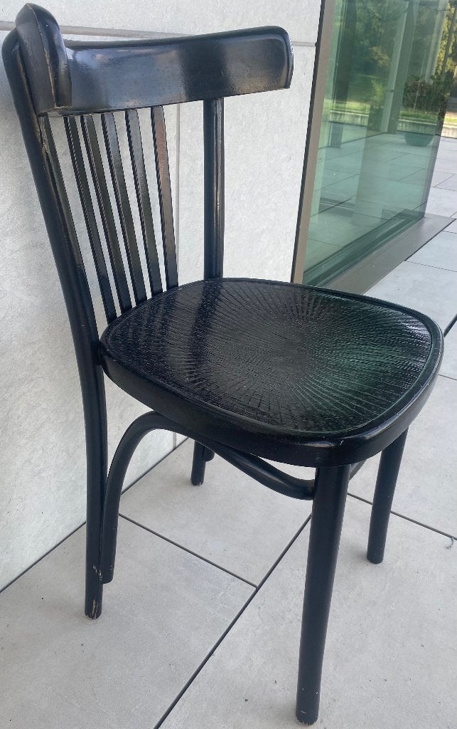 6 chaises déco, Maison & Meubles, Enlèvement, Bois, Noir, Cinq, Six Chaises ou plus