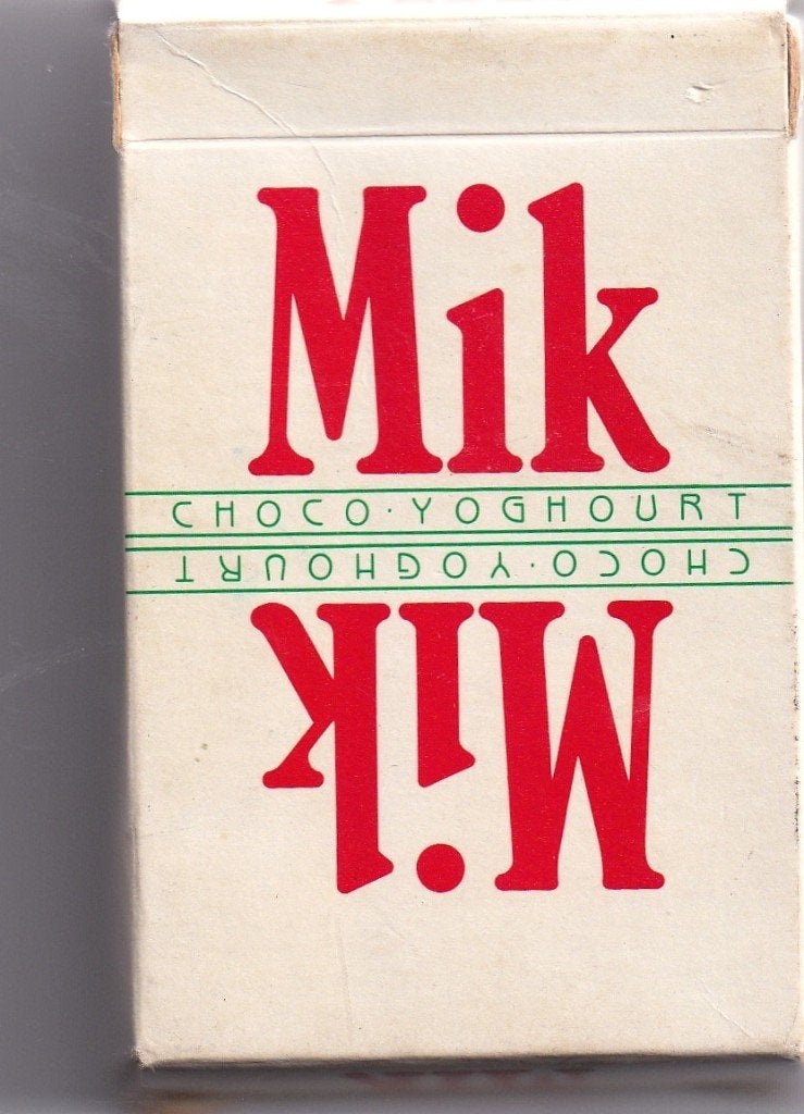 X 5 / VOL KAARTSPEL  MIK CHOCO YOGHOURT, Verzamelen, Ophalen of Verzenden, Nieuw, Speelkaart(en)