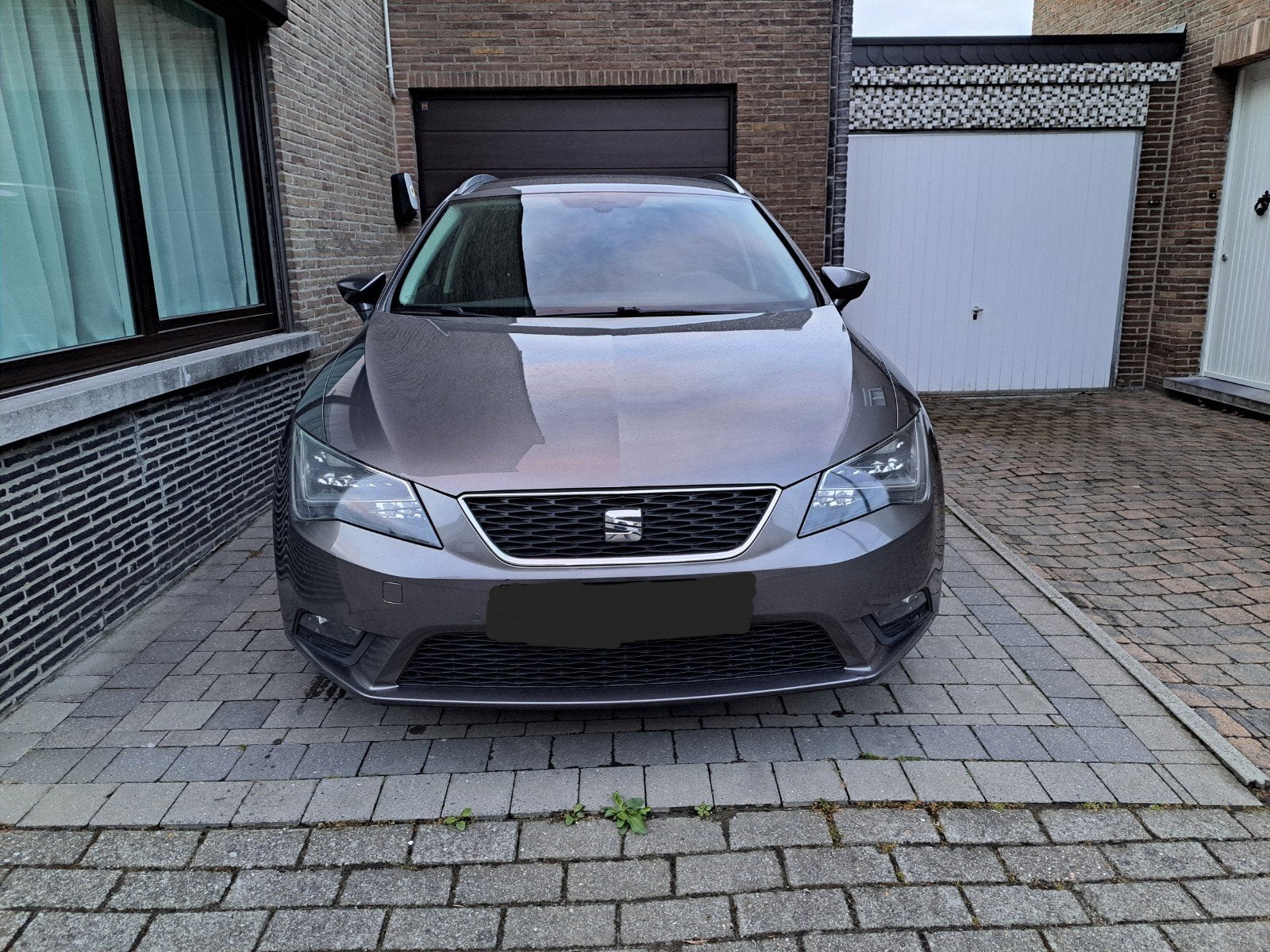 Seat Leon 1.4 Benzine. Van 2015. Euro 6B. Gekeurd voor verk., Auto's, Seat, Voorwielaandrijving, Stof, 4 cilinders, Bruin