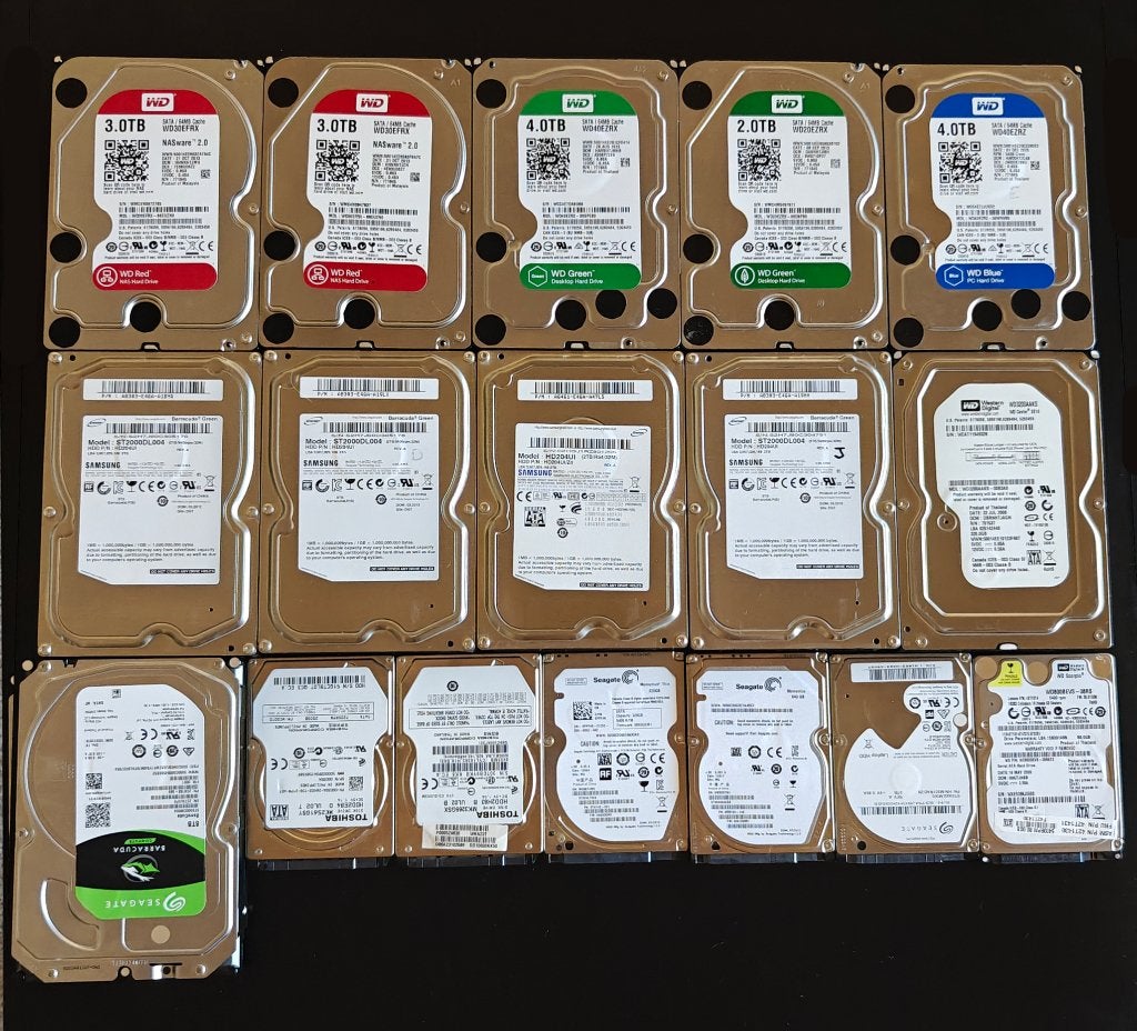 diverse gebruikte harde schijven 2-3-4-8 TB, Computers en Software, Harde schijven, Ophalen, Intern, Gebruikt, Desktop