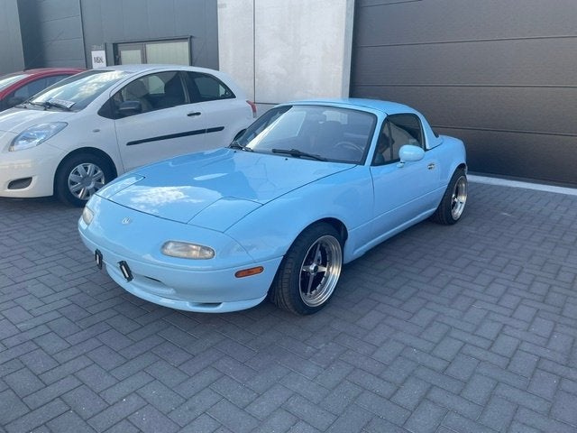 Mazda MX5 1.8I VVT NA, Oldtimer, Ongeveer 150 PK, Hardtop, Auto's, Mazda, 4 cilinders, Cabriolet, Handgeschakeld, Grijs