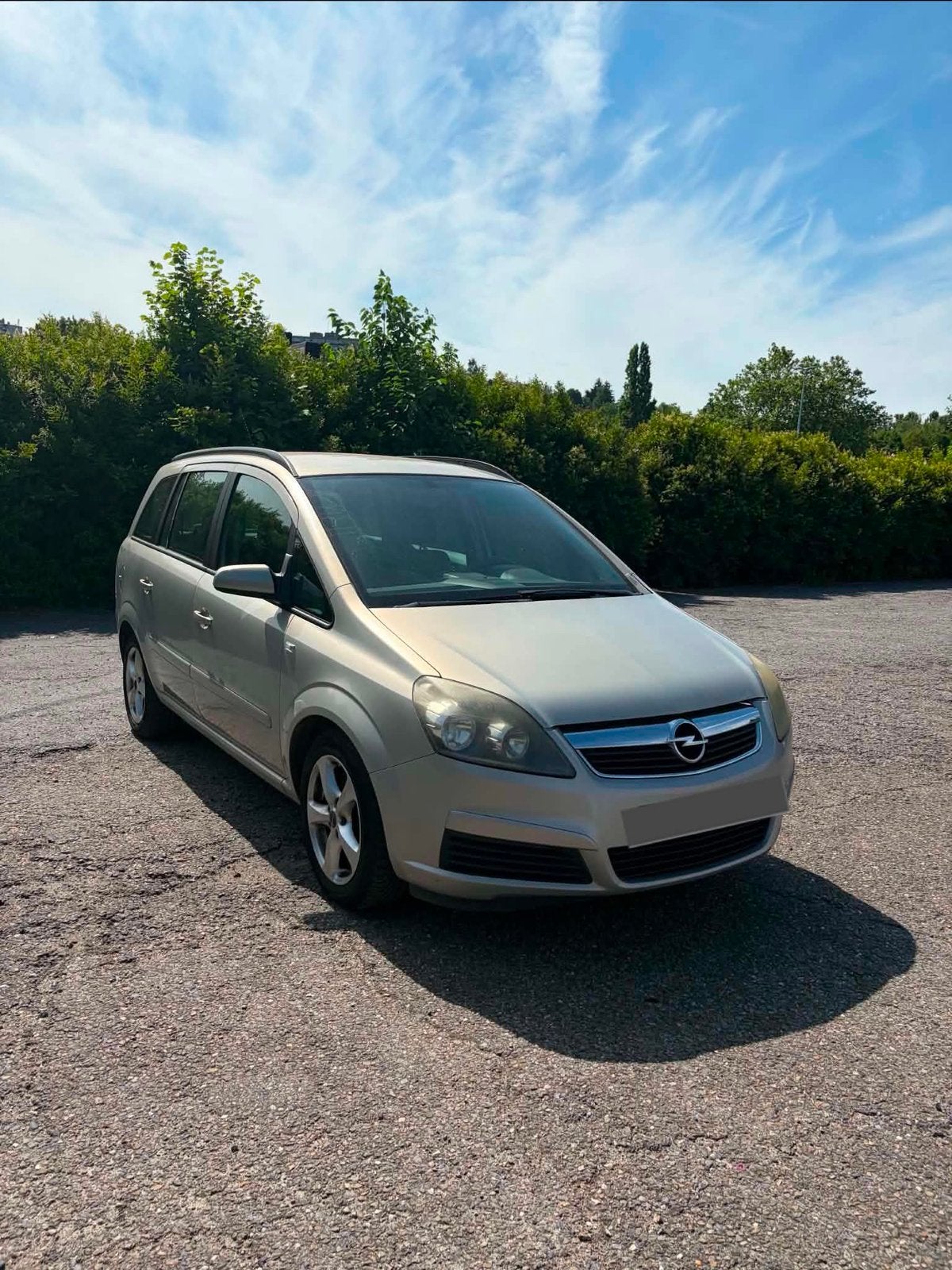 Opel zafira 7 places diesel prêt à immatriculer, Auto's, Zwart, Bedrijf, 5 deurs, Euro 4