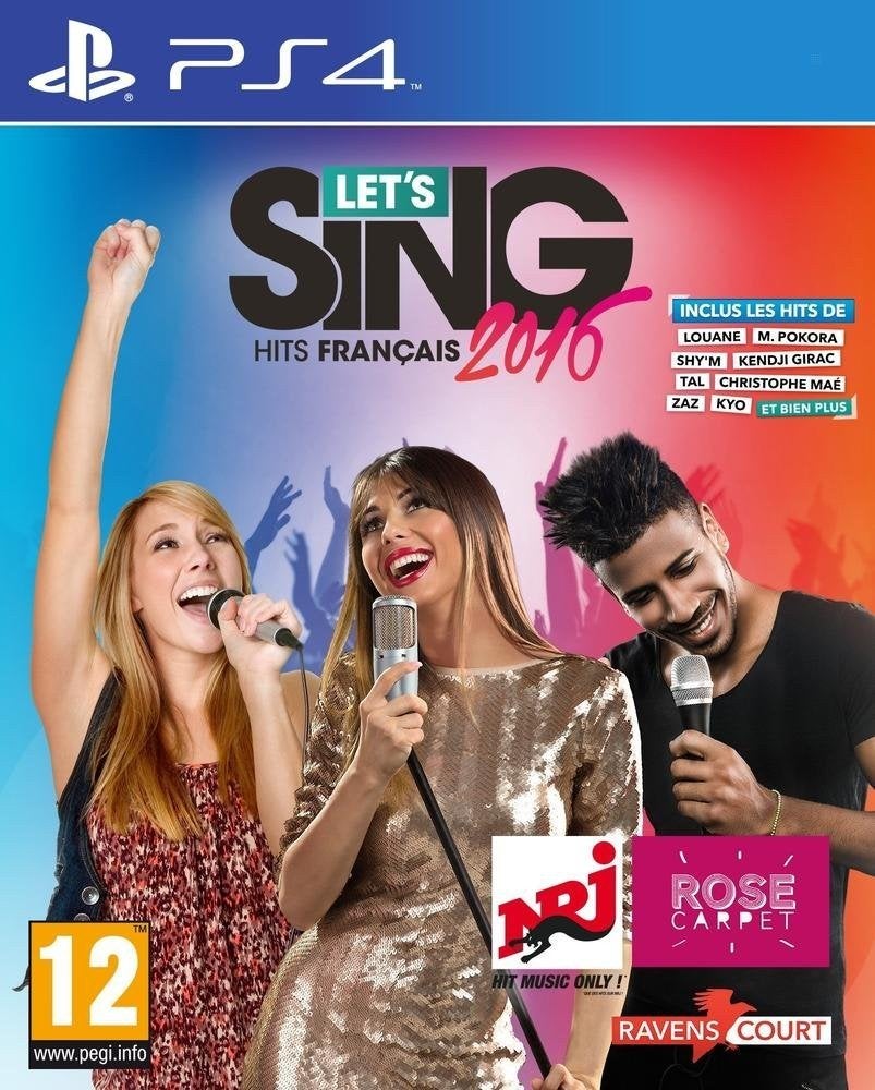 Let's Sing 2016 Hits français (sans livret), Consoles de jeu & Jeux vidéo, Enlèvement ou Envoi, 2 joueurs, À partir de 12 ans