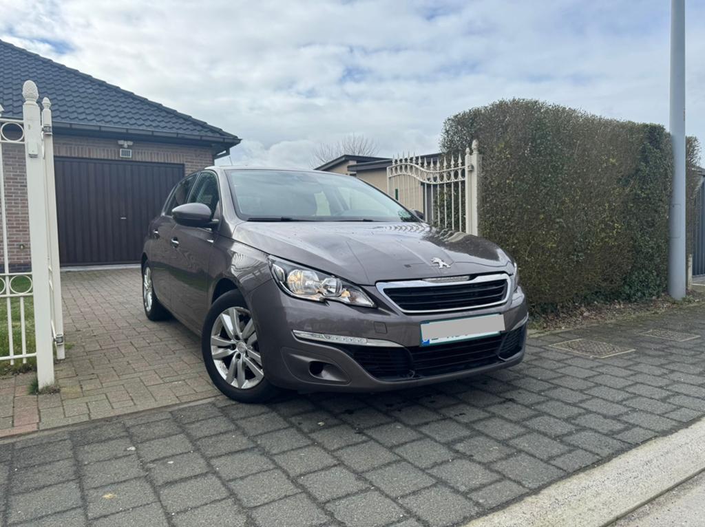 Peugeot 308 1.6Benzine, Auto's, Peugeot, Euro 5, Zwart, 4 cilinders, Bruin