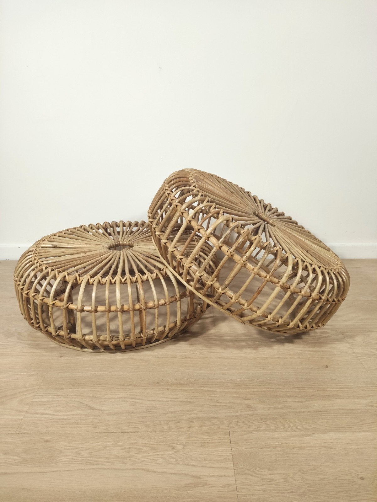 Rotan bijzettafel / huwelijksdecoratie rotan, Ophalen, Gebruikt