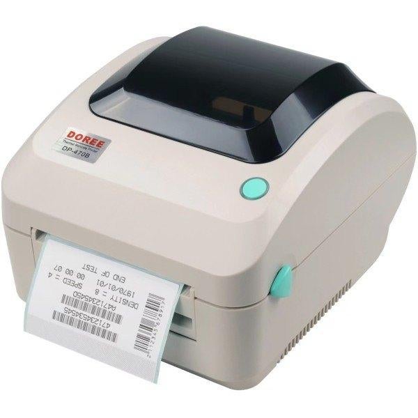 Doree DP-470B Labelprinter 203 DPI+ Gratis Startset 3 Labels, Info@drktech.be, Oosterwennel 35 Genk, Nieuw, Ophalen of Verzenden