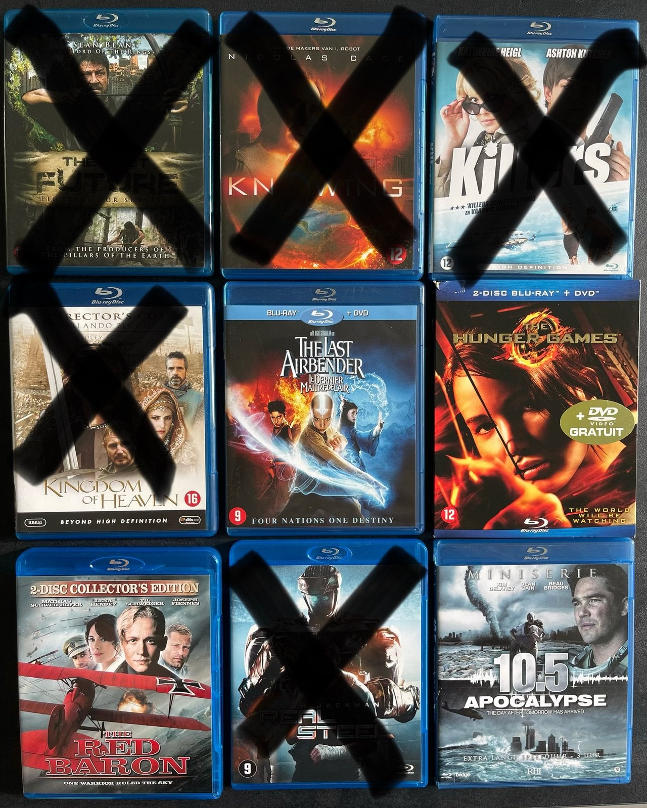 Verschillende films BLU-RAY (prijs per stuk) - 6, Enlèvement ou Envoi, Comme neuf