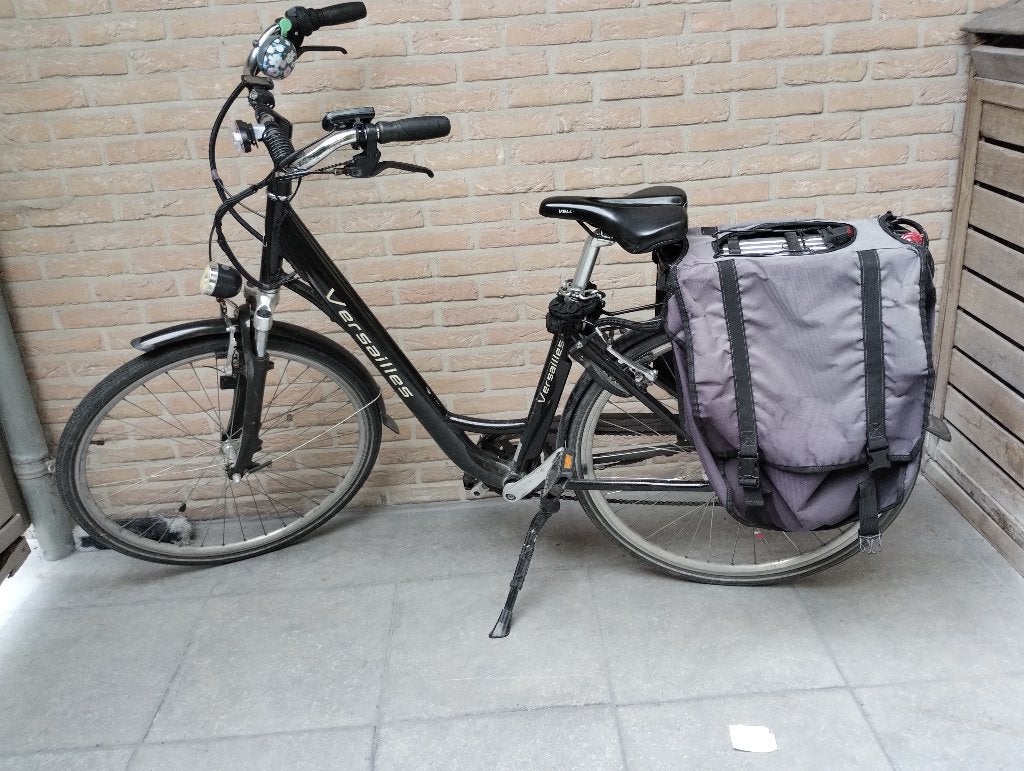 Elektrische fiets dames, Fietsen en Brommers, Gebruikt, Velgrem, Versnellingen, Ophalen