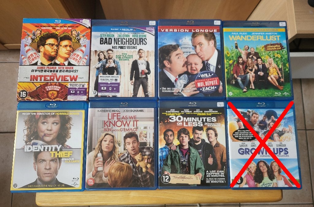 Lot de comédies / films comiques en Blu-Ray, Ophalen, Film, Blu-ray, Overige genres