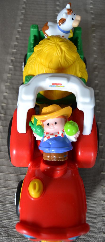 Muzikale tractor Fisher Price, Ophalen of Verzenden, Zo goed als nieuw, Auto of Voertuig, Met geluid