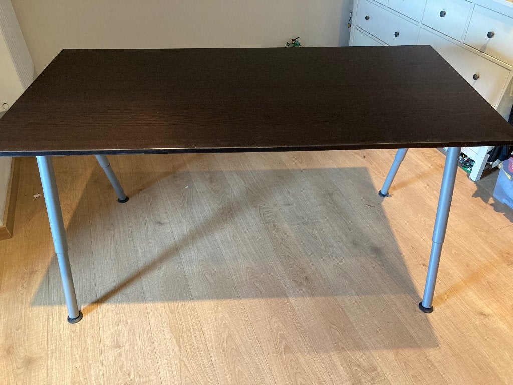 bureau IKEA, Maison & Meubles, Bureaux, 160 cm, Enlèvement, IKEA, Réglable en hauteur