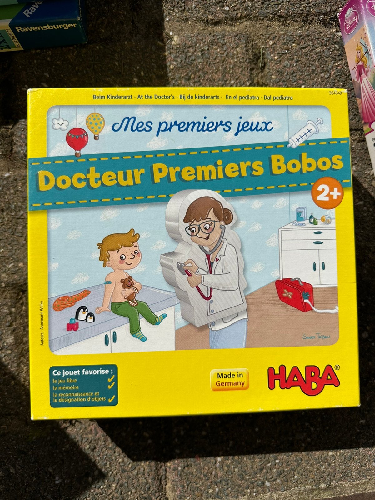 Jeu HABA Docteur Premiers Bobos 2 ans +, Enfants & Bébés, Jouets | Éducatifs & Créatifs, Enlèvement, Utilisé