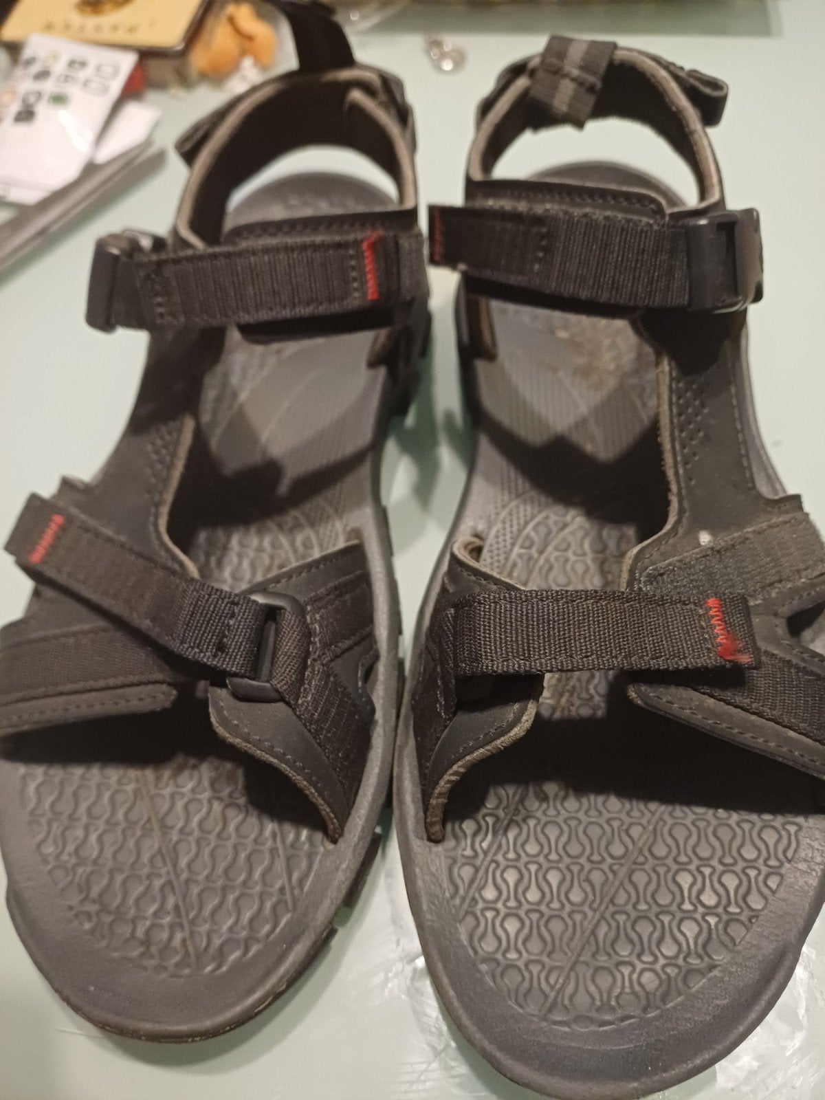 Quechua heren hiking sandalen grijs NH500 Mt 41, Quechua, Ophalen of Verzenden, Gespschoenen, Gedragen