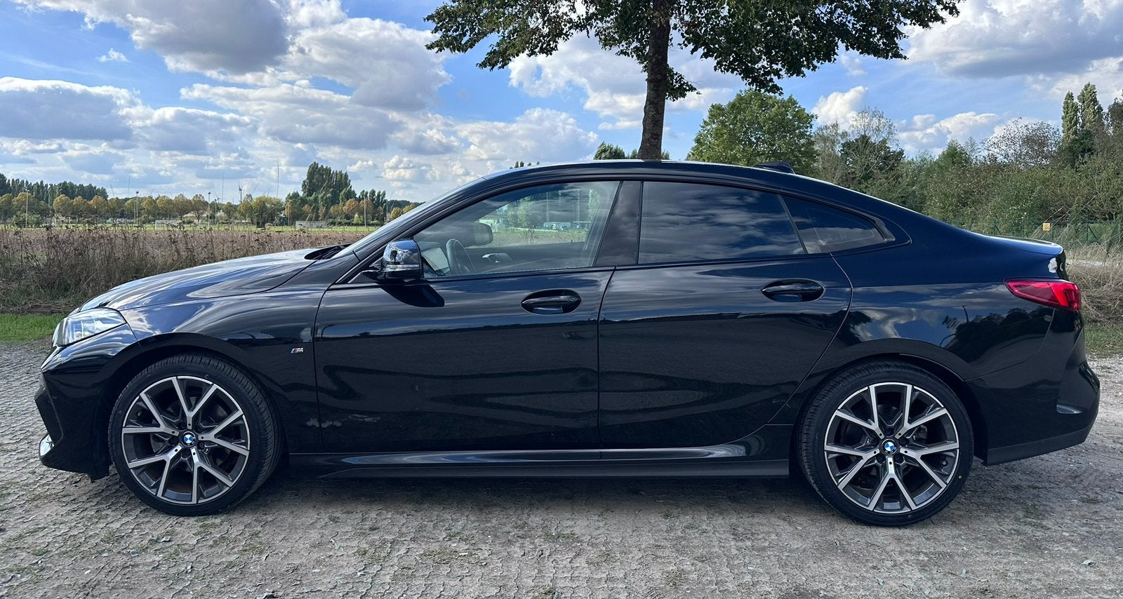 BMW 218i Gran Coupe M Pack Led Navi Leder Lineass BT Pdc, Auto's, Achterwielaandrijving, Startonderbreker, Leder, Bedrijf