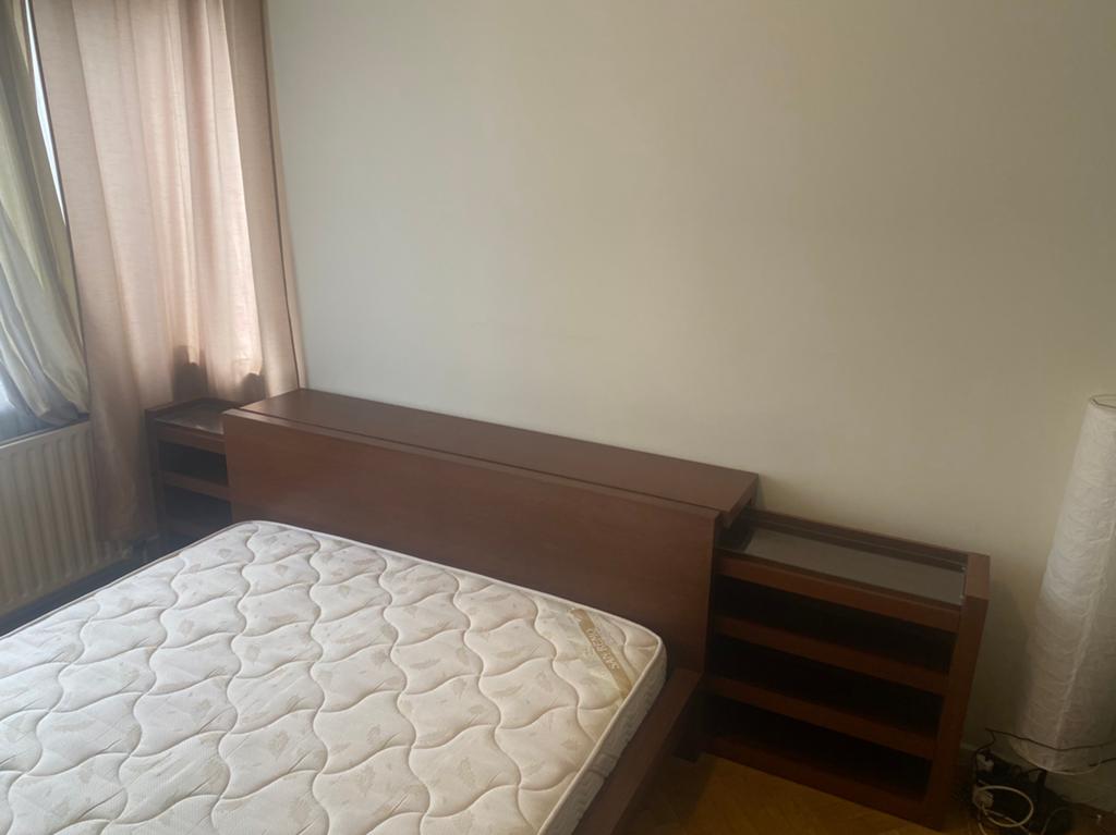 Lit IKEA, 160/200 + sommier + Matelas et une commode, Ophalen, Gebruikt, Tweepersoons, IKEA