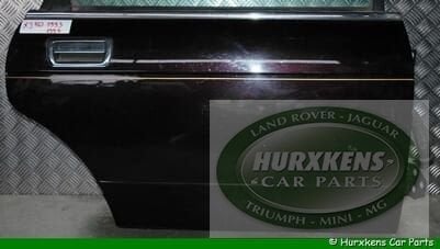 Achterdeur rechts zwart metallic- gebruikt Jaguar XJ40, Autos : Pièces & Accessoires, Arrière, -, Haillon arrière, Utilisé