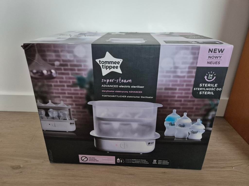 Tommee Tippee Super-Steam Advanced elektrische sterilisator, Kinderen en Baby's, Babyvoeding en Toebehoren, Sterilisator, Ophalen
