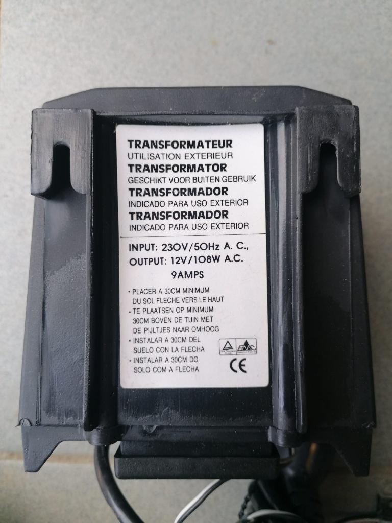 Transofrmator voor buitenverlichting (1, 2 of 3 stuks), Tuin en Terras, Buitenverlichting, Ophalen, Nieuw, Netvoeding, 50 tot 250 watt