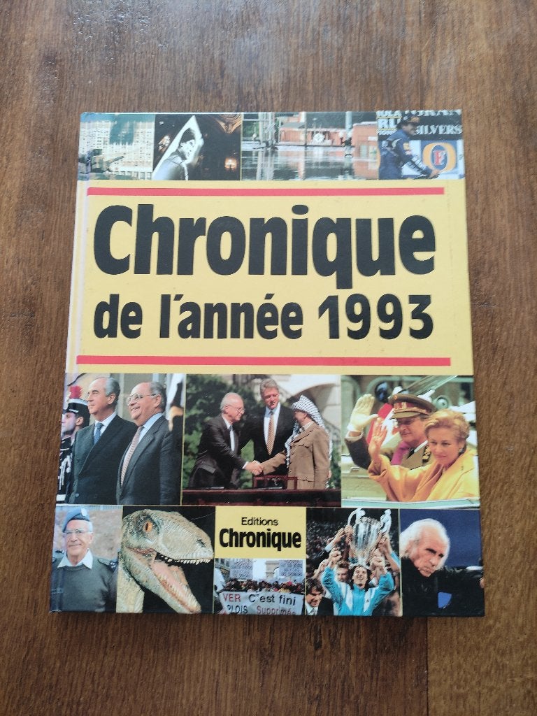 Chronique de l'année 1993, Livres, Histoire mondiale, Enlèvement ou Envoi