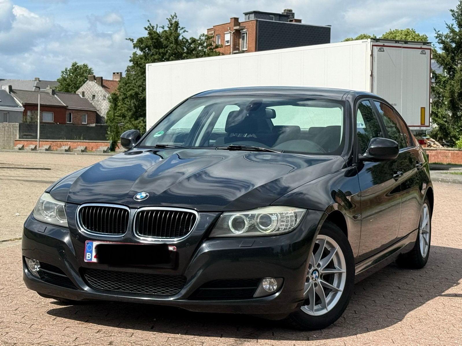 Bmw 318d full option, Auto's, BMW, Bluetooth, Euro 5, 5 deurs, 3 Reeks