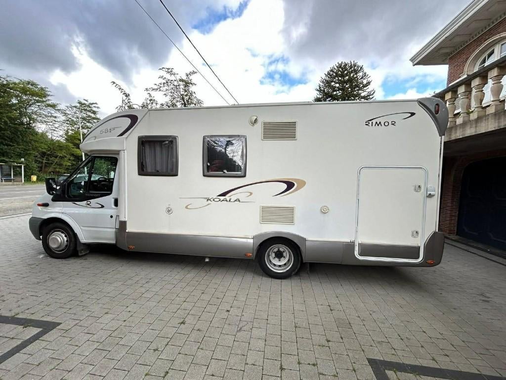 camping car, Caravans en Kamperen, Mobilhomes, Standaard zit, Alkoof, Ford, Afzuigkap