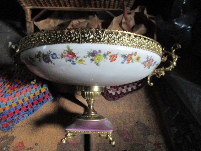 prachtige wastafel „Limoges” met label”, Antiek en Kunst, Ophalen