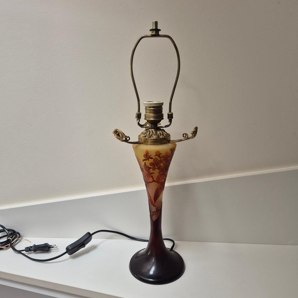 Lampe Gallé, Antiek en Kunst, Antiek | Verlichting