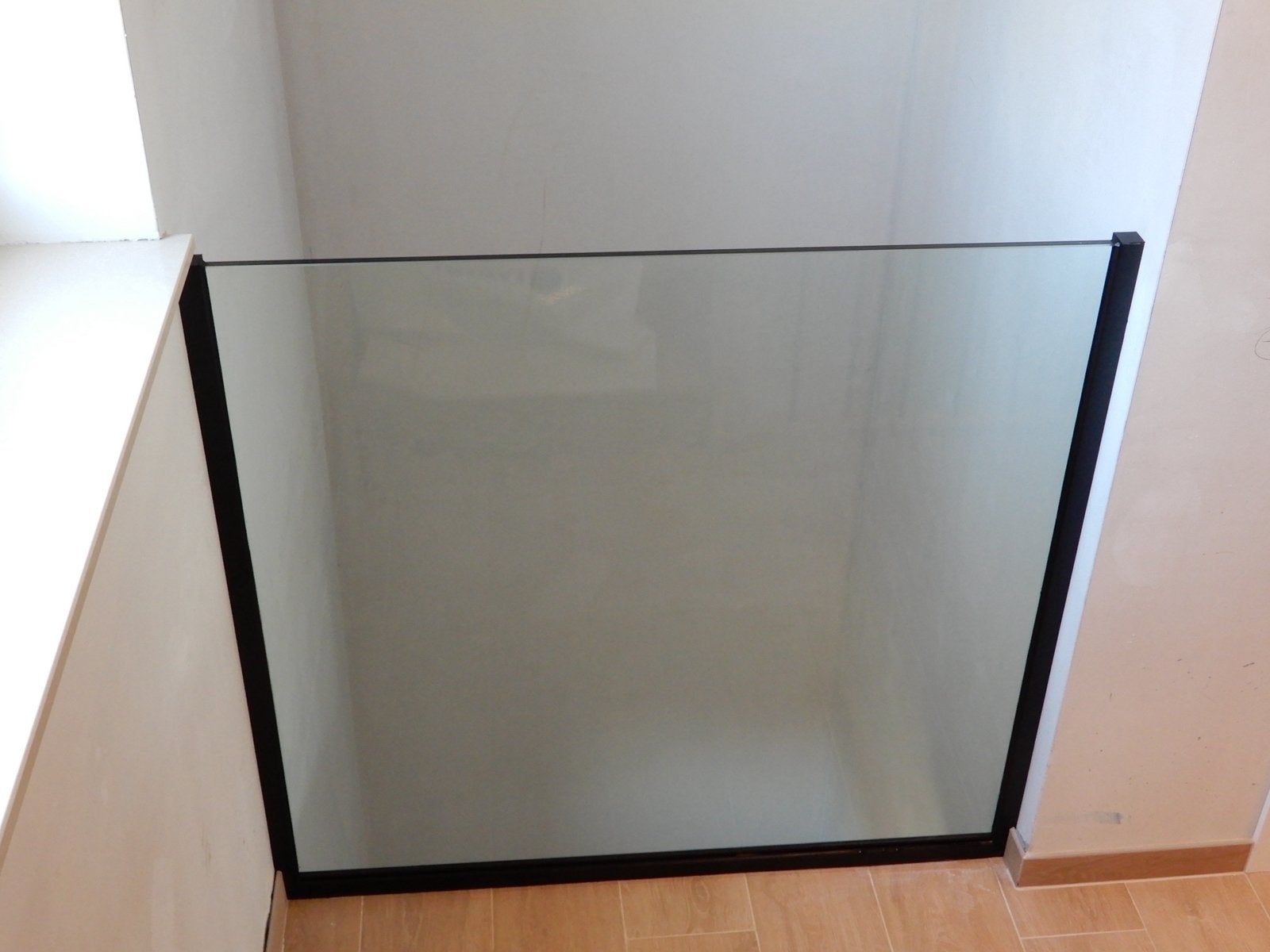 Glazen balustrade, Ophalen, Zo goed als nieuw