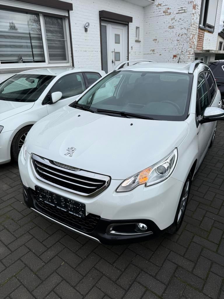 Peugeot 2008 bouwjaar2015 108000km 1.2 benzine Blancogekeurd, Achat, Euro 6, Entreprise, Boîte manuelle