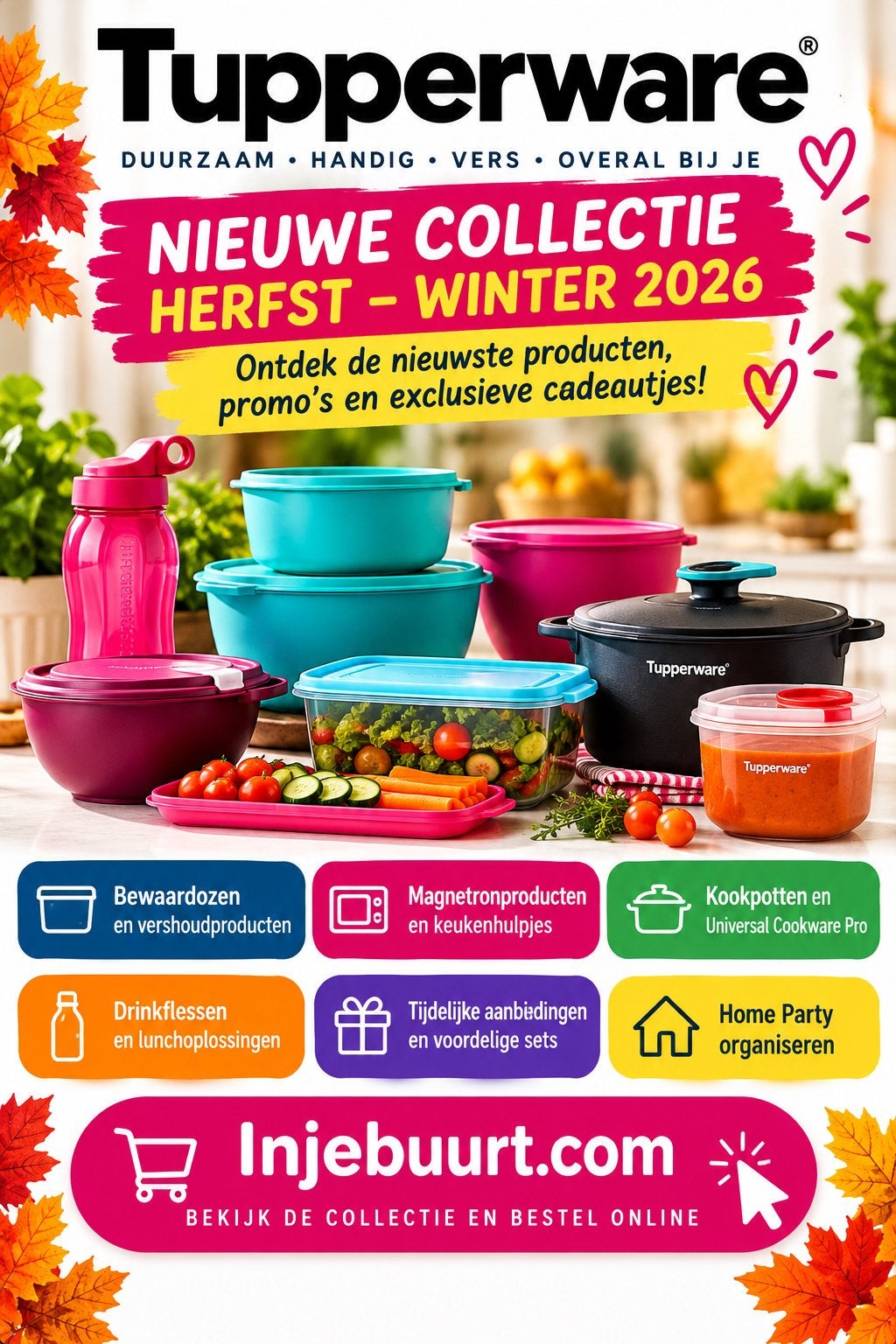 Tupperware Belgique | Nouveautés, Promos & Cadeaux, Enlèvement ou Envoi, Comme neuf
