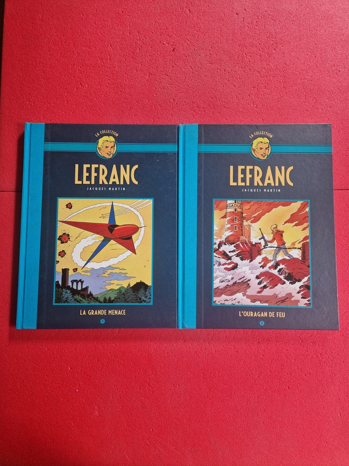 lot de 2 bd la collection lefranc 1 et 2, Livres, Enlèvement ou Envoi