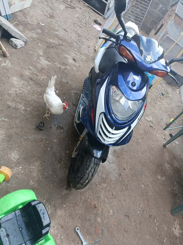 Suzuki katana, Vélos & Vélomoteurs, 49 cm³, Classe B (45 km/h), Enlèvement, Utilisé