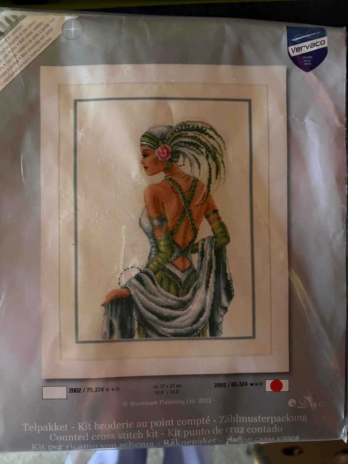 Kruissteekpakket, Ophalen of Verzenden, Nieuw, Handborduren, Borduurpakket