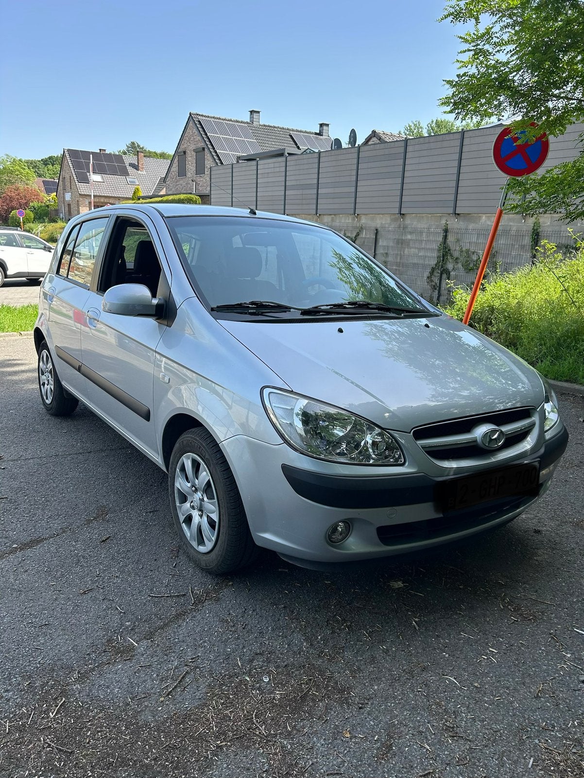 Hyundai Getz 1.5crdi prêt à immatriculé Clim.., Autos, Argent ou Gris, Achat, Boîte manuelle, 5 portes