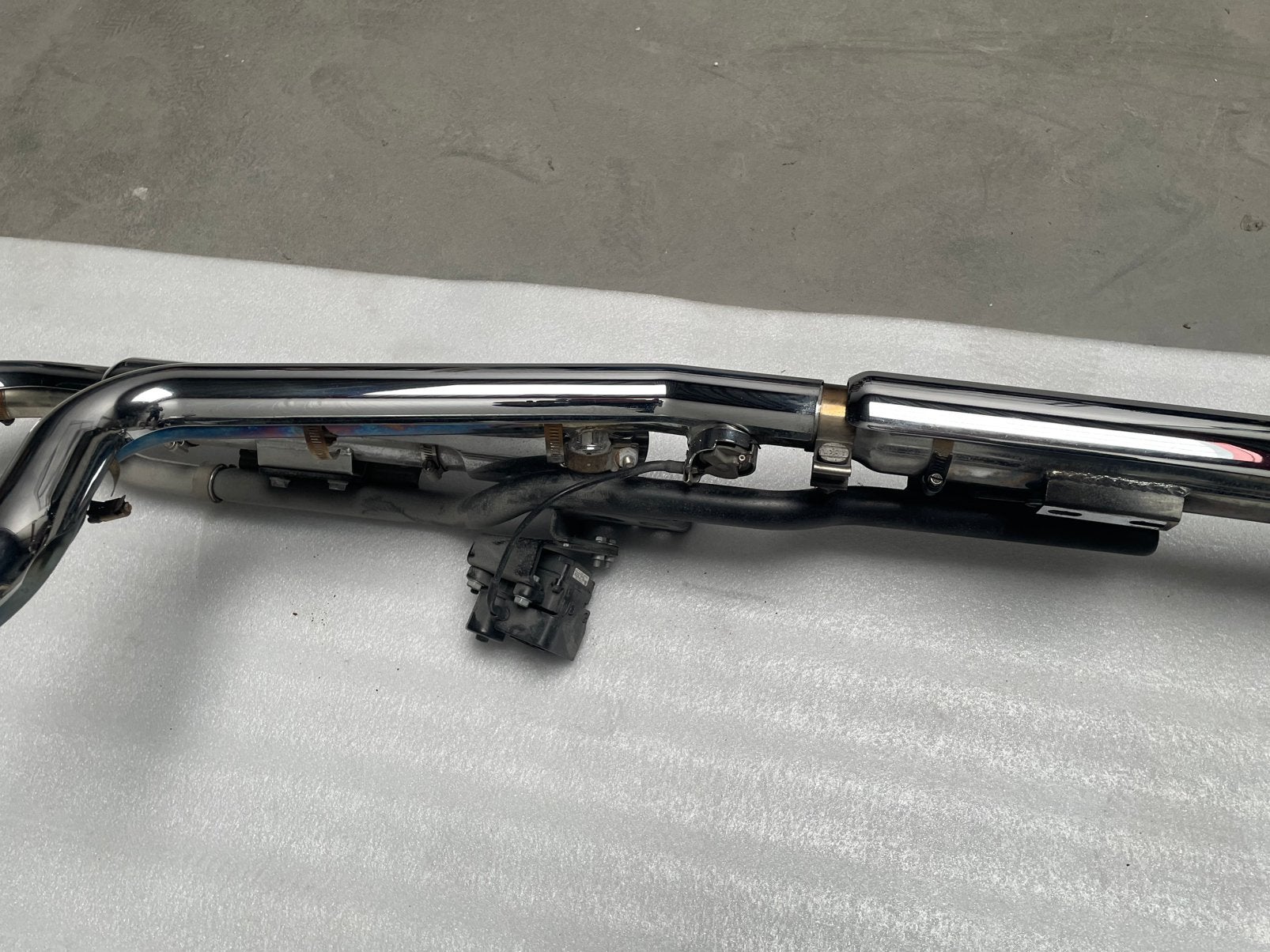 Chroom uitlaten voor een softail breakout van 2017, Ophalen, Gebruikt