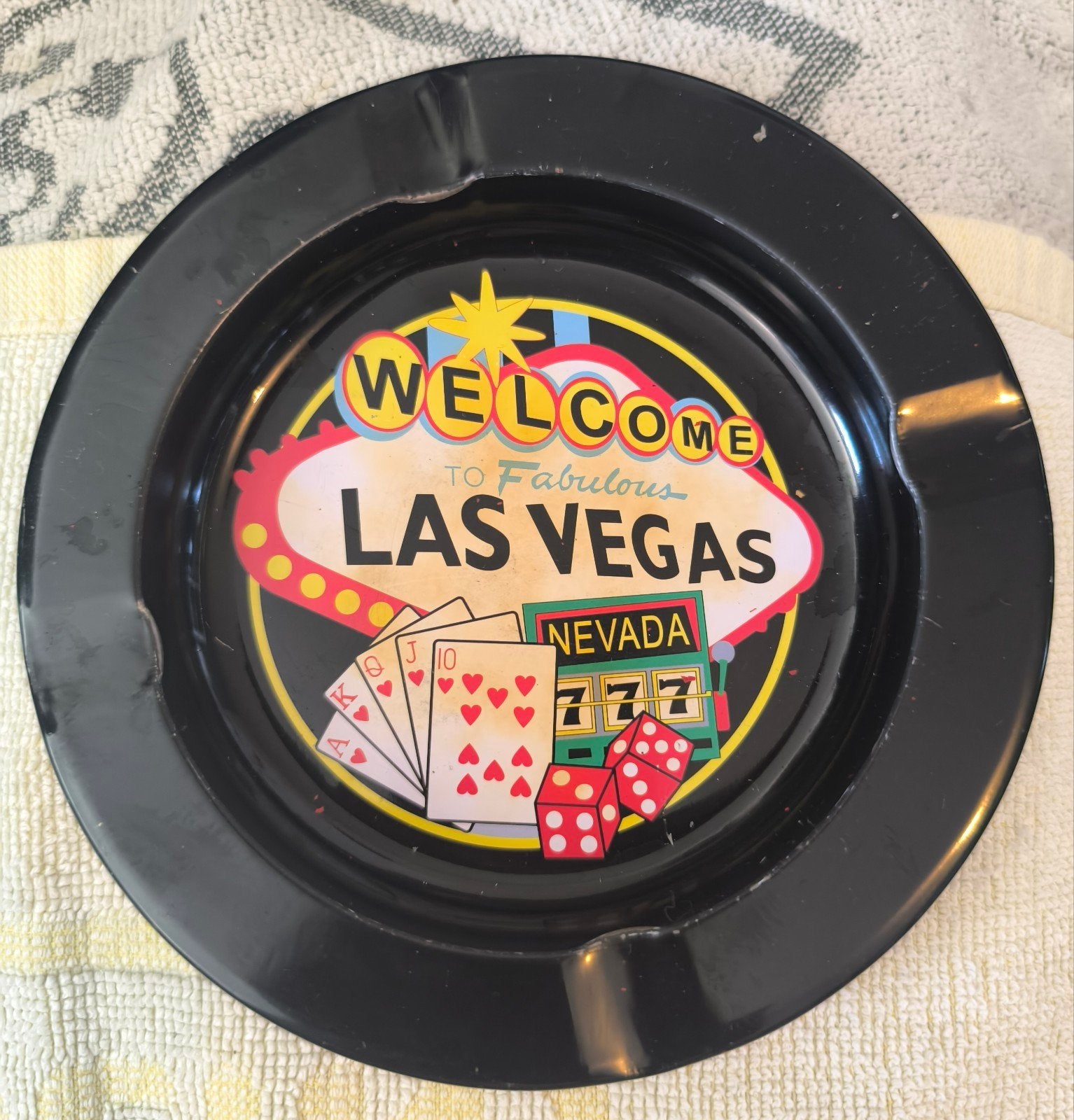 Las Vegas retro asbak, Collections, Enlèvement ou Envoi, Comme neuf, Autres types