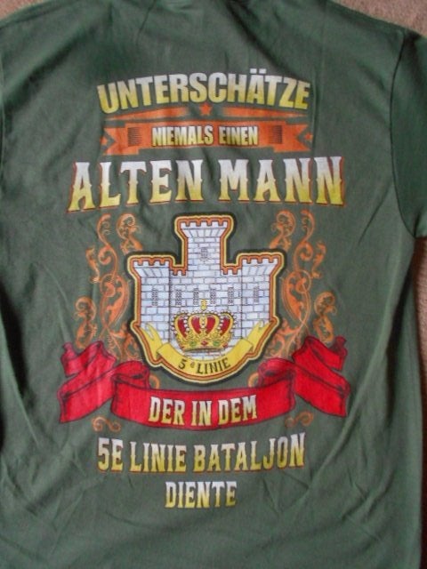 soest 5de linie nieuw t shirt, Ophalen of Verzenden, Landmacht, Kleding of Schoenen