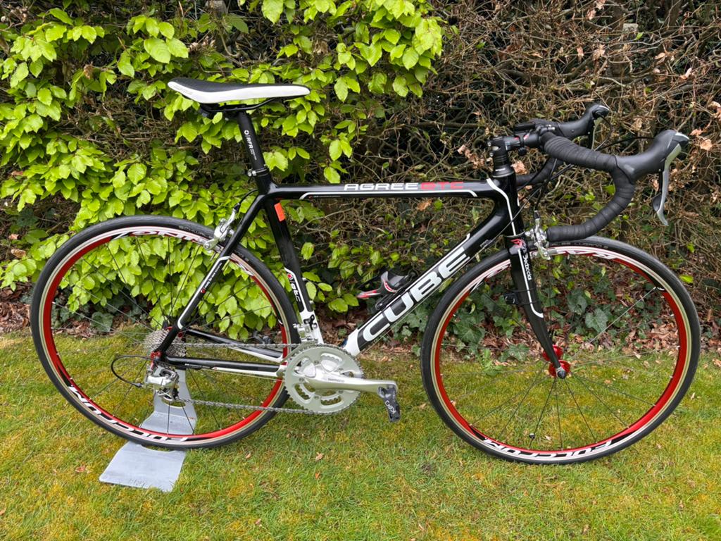 Cube agree GTC carbon alu in nieuwstaat, Fietsen en Brommers, Ophalen, Zo goed als nieuw, Aluminium