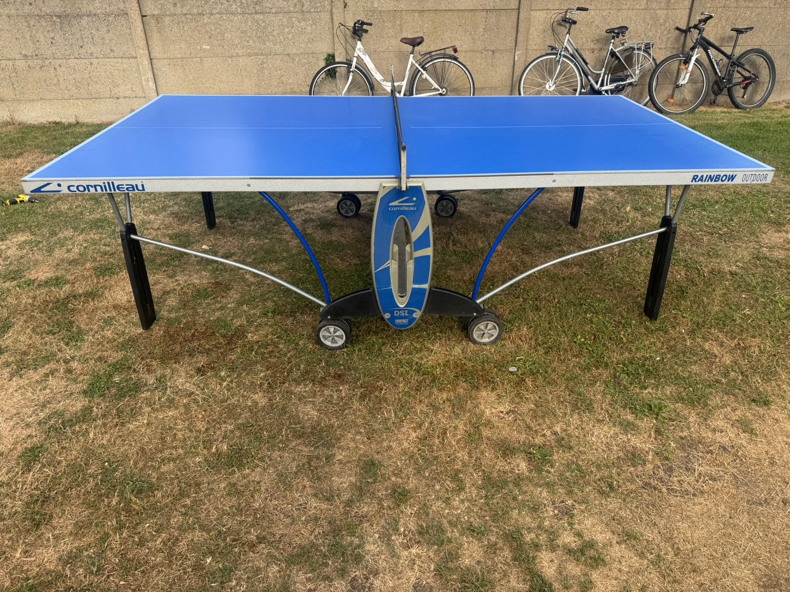 Cornilleau Rainbow Outdoor Pingpongtafel, Sport en Fitness, Tafeltennis, Ophalen, Zo goed als nieuw, Inklapbaar