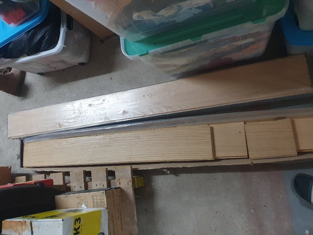 Par-ky wooden flooring, Planchers ou planches, Comme neuf, Enlèvement, 150 cm ou plus