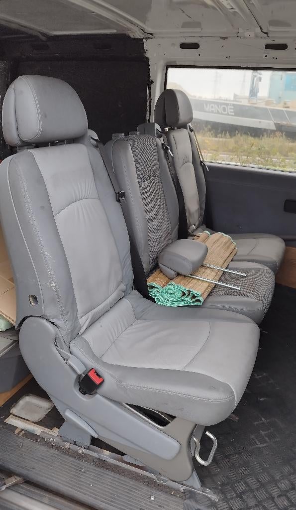 Set van autozetels 3st, leren achterzetels, orig.Mercedes, Auto-onderdelen, Ophalen of Verzenden, Mercedes-Benz