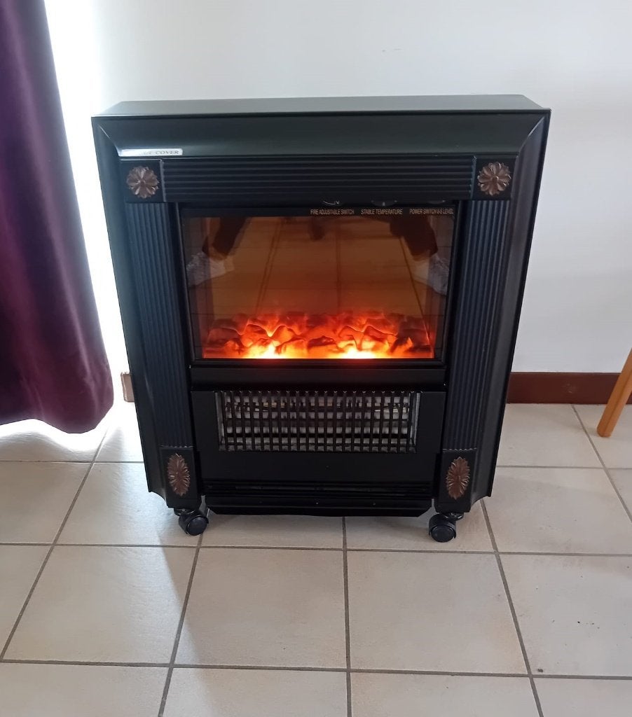cheminée électrique, comme neuve, Maison & Meubles, Cheminées, Enlèvement, Comme neuf, Cheminée électrique